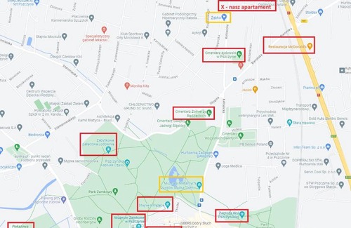 Pszczyna Apartamento | Apartament 5 minut od Parku Zamkowego