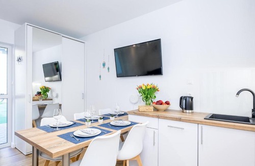 Poddabie Apartamento | APARTAMENT 9B BLUE MARINE Poddąbie Basen Odkryty Brodziki Plac Zabaw