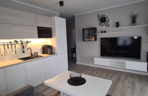 Trzesacz Apartamento | Apartament Ars Platinium z garażem podziemnym - Rewal