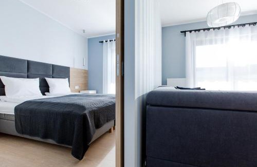 Dziwnow Apartamento | Apartament BŁĘKITNY Gardenia Dziwnów z widokiem na morze EPapartamenty