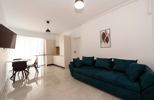 Chiajna Apartamento | Apartament Deluxe cu 2 dormitoare + Living - Ap. 12 - Habitat ApartHotel