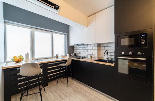 Bacau Apartamento | Apartament Deluxe cu parcare gratuită, lângă Arena Mall in Centru Bacău - ideal pentru cupluri sau business