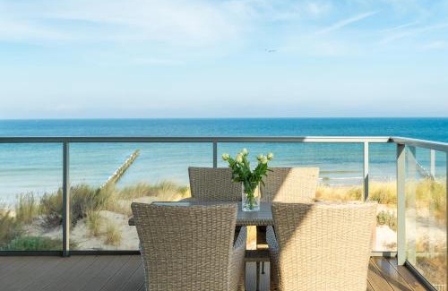 Dziwnow Apartamento | Apartament Dune - frontowy widok na morze w Gardenia