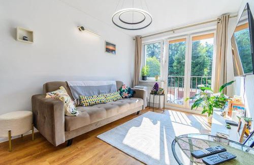 Walbrzych Apartamento | Apartament Górnik w Wałbrzychu 40m, kuchnia, klima, Wifi, parking