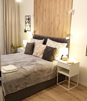Elblag Apartamento | Apartament Kameralis Old Town - klimatyzacja - balkon - winda