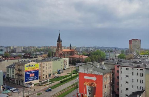 Sosnowiec Apartamento | Apartament Kraju centrum z fotelem masującym