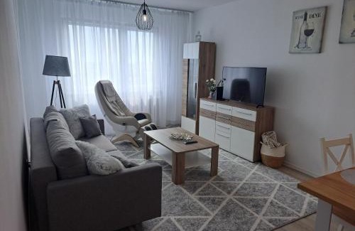 Sosnowiec Apartamento | Apartament Kraju centrum z fotelem masującym