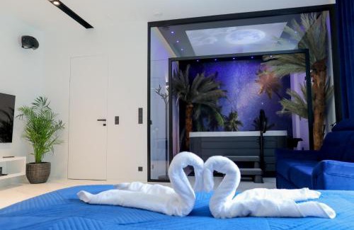 Nowy Sacz Apartamento | Apartament Księżycowy z jacuzzi