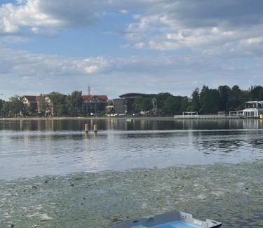Ostroda Apartamento | Apartament nad Jeziorem Drwęckim w Ostródzie z klimatyzacją