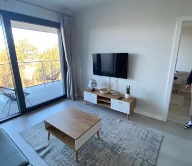 Darlowko Apartamento | Apartament Natural 306 z widokiem na morze
