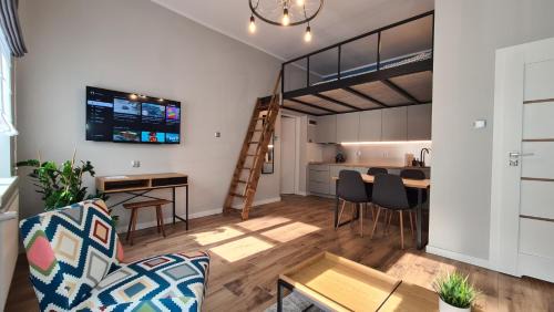 Gniezno Apartamento | Apartament Parkowy Antresola