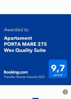 Dziwnowek Apartamento | Apartament PORTA MARE 275 Wes Quality Suite