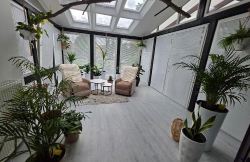 Brodnica Apartamento | Apartament PREMIUM z ruską banią, kominkiem i oranżerią w centrum