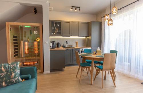 Ustka Apartamento | Apartament Ustka Holiday z sauną i ogrodem