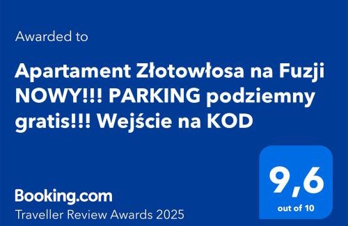 Lodz Apartamento | Apartament Złotowłosa na Fuzji, Parking podziemny GRATIS ! Klimatyzacja, Wejście na KOD, WiFi, FV