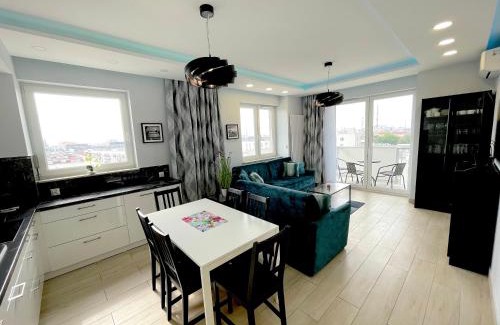 Psie Pole Apartamento | Apartament z tarasem i widokiem na Odrę