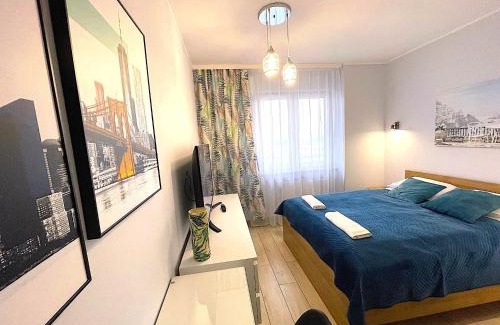 Psie Pole Apartamento | Apartament z tarasem i widokiem na Odrę