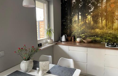 Grochow Apartamento | Apartament z tarasem przy parku