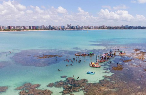 Prado Apartamento | Apartamento à beira-mar bem ventilado e saída para as praias do sul