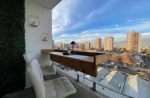 Downtown Santiago Apartamento | Apartamento Ñuñoa, 2 dormitorios, 1 Sofá cama, Balcón