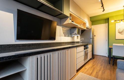 Vila Pompeia Apartamento | Apartamento 2 quartos contemporâneo em frente ao Allianz Parque com 1 vaga