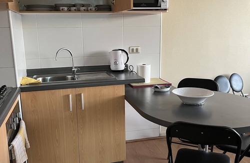 Concepcion Apartamento | Apartamento 48m2 2 Dor 1 baño hermosa vista a jardines . Frente a Mall Trébol