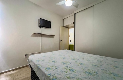 Jardim Tejereba Apartamento | Apartamento a 100m da praia!
