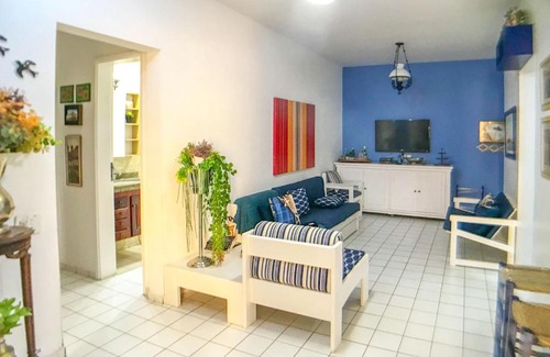 Morro do Maluf Apartamento | Apartamento a 70 metros da Praia de Pitangueiras SP