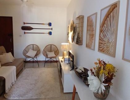 Guarapari Apartamento | Apartamento aconchegante na Praia do Morro, a poucos metros da praia