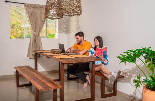 San Gil Apartamento | Apartamento Anawasi, Terraza Privada, Camas Queen y Parqueadero