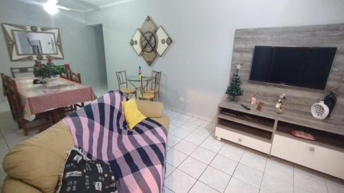 Mongagua Apartamento | Apartamento beira mar Centro da cidade WiFi grátis