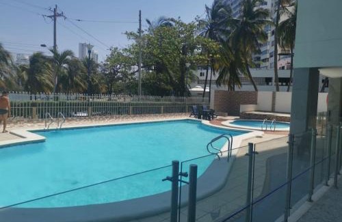 El Laguito Apartamento | Apartamento con hermosa vista al mar, Cristoforo en el Laguito Cartagena a pocos pasos de la playa