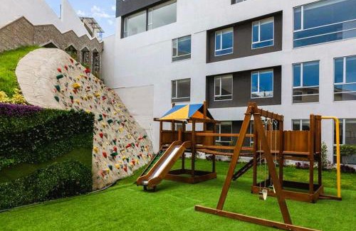Quito Apartamento | Apartamento cerca de Solca y Embajada, turismo, trabajo, gimnasio, con vista al Cotopaxi