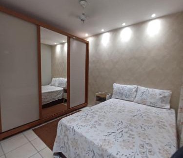 Sao Diogo II Apartamento | Apartamento com AR Condicionado, Condomínio aconchegante com piscina 2 Qts