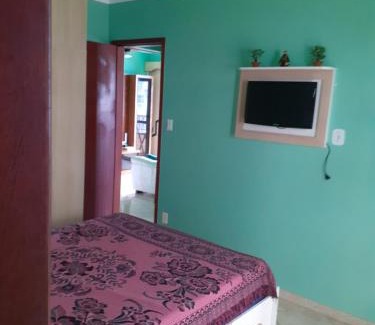 Prainha Apartamento | Apartamento com estacionamento, telas nas varandas