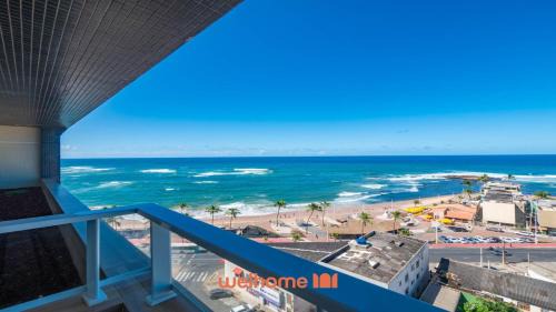 Amaralina Apartamento | Apartamento com Piscina e Vista Incrivel em Amaralina