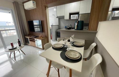 Caicara Apartamento | Apartamento com Varanda Gourmet e Wi-Fi Rápido - Renove as Energinas Vila Caiçara Praia Grande
