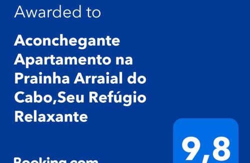 Prainha Apartamento | Apartamento completo na Prainha, Arraial do Cabo - Pé na Areia e Conforto, até 8 pessoas