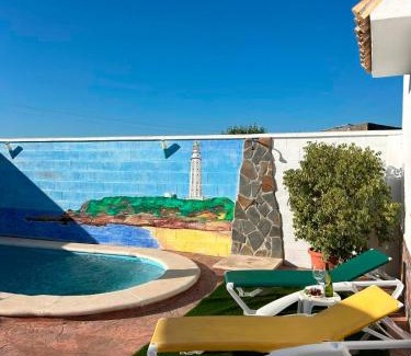 Barbate Apartamento | Apartamento con piscina privada en Barbate