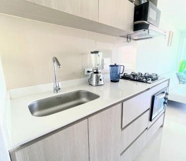 Pozos Colorados Apartamento | Apartamento con vista al mar en Santa Marta Pozos Colorados