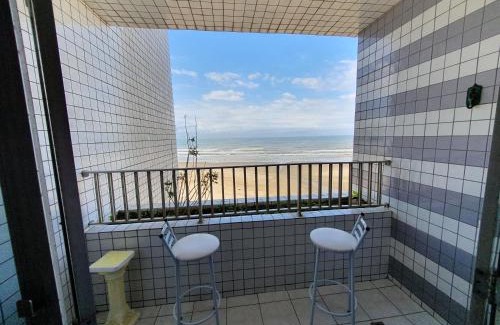 Guilhermina Apartamento | Apartamento de frente para o mar Praia Grande SP