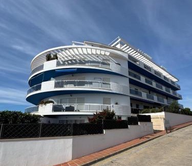 Torrox Costa Apartamento | Apartamento El Barco 1 linea PLAYA, PARKING, WIFI
