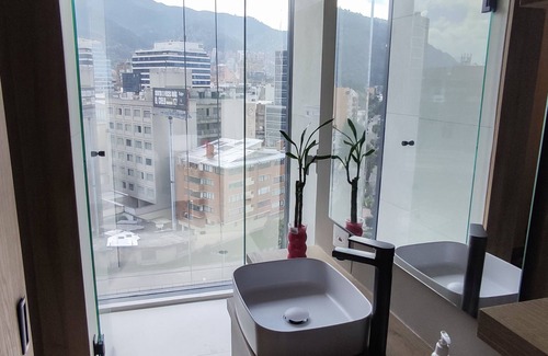Calle 100 Apartamento | Apartamento elegante, Wifi, Restaurante, Piscina, Co-Working