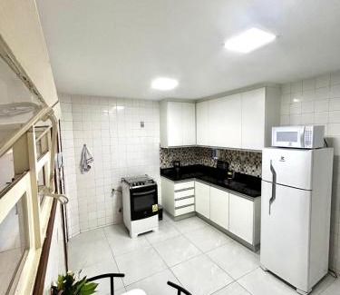 Jardim da Penha Apartamento | Apartamento encantador à 100 metros da Praia