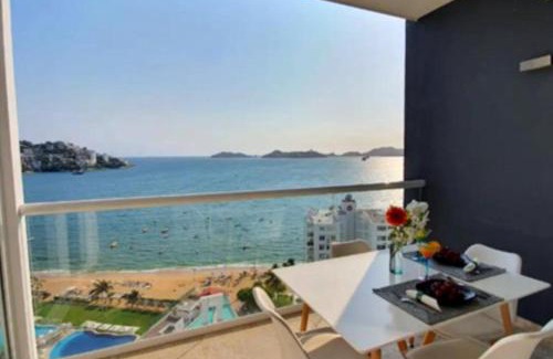 Playa Diamante Apartamento | Apartamento Frente al Mar en Acapulco