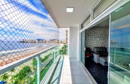Pitangueiras Apartamento | Apartamento frente mar Guarujá Pitangueiras pé na areia
