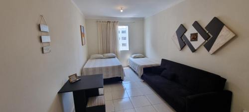 Vila Assuncao Apartamento | Apartamento Kit Ocian na Praia Grande Frente Mar