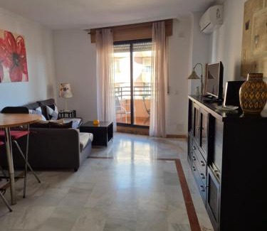 San Luis de Sabinillas Apartamento | Apartamento Manilva con terraza y piscina