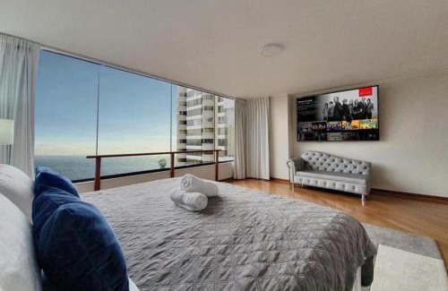 Reducto Apartamento | Apartamento Miraflores Larcomar de lujo frente al mar