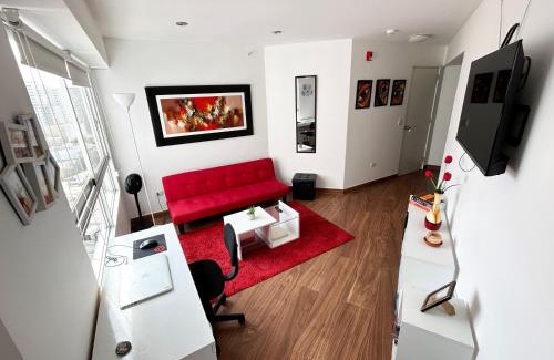 Country Club Apartamento | Apartamento moderno con vistas, WiFi gratis y cocina equipada